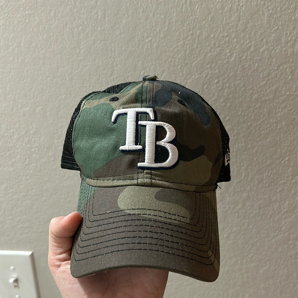 Tampa Bay Rays Camo Baseball Hat